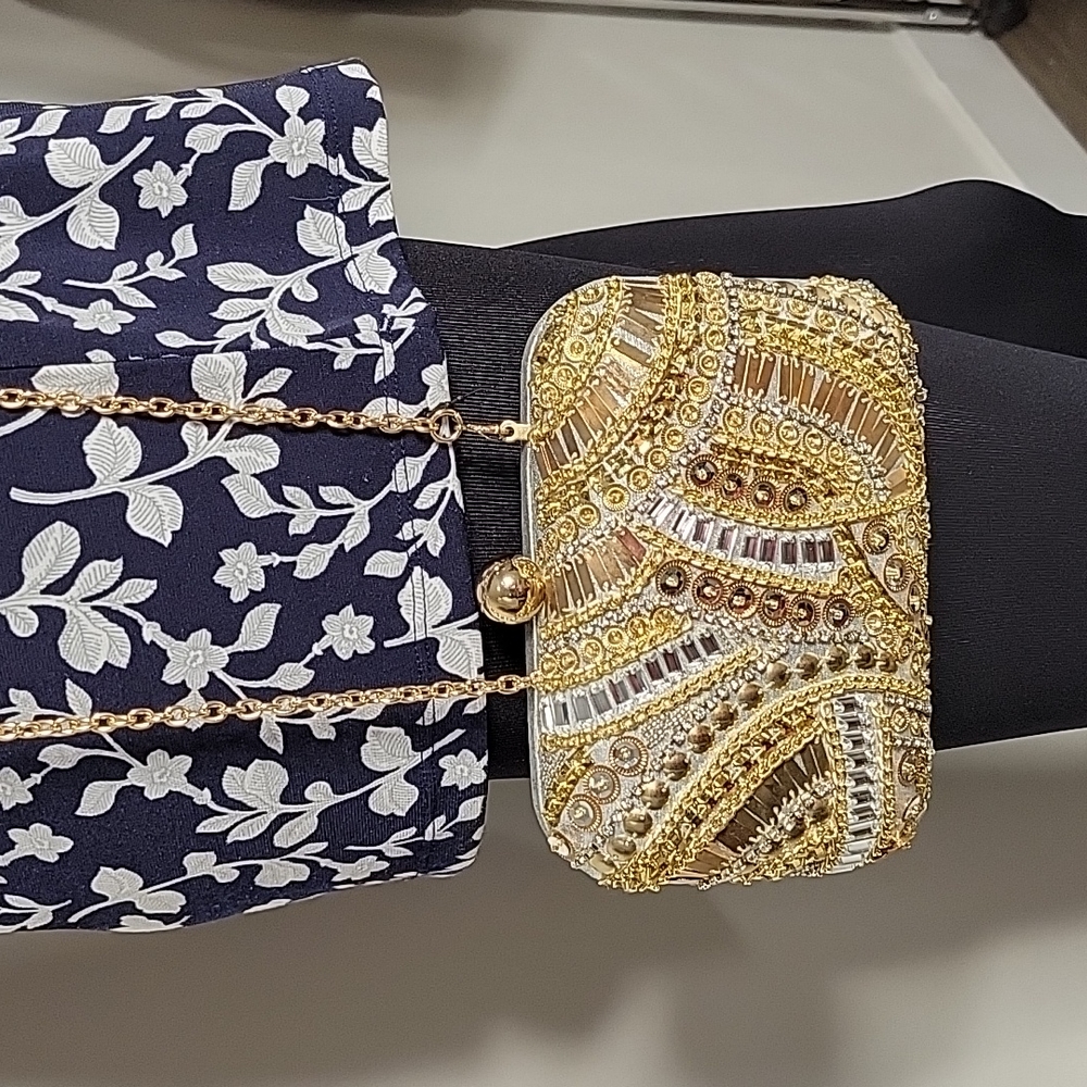 INC INTERNATIONAL CONCEPTS JOCELYN BEADED CLUTCH BAG